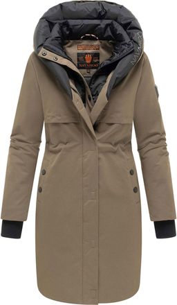 Navahoo dames winterjas Snowelf - Licht & Warm met magneetsluiting