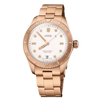 Oris Divers Sixty-Five Date Automatic White Dial Watch 01 733 7771 3151-07 8 19 15