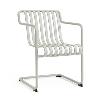 HAY Palissade Cantilever Dining Armlehnenstuhl, sky grey