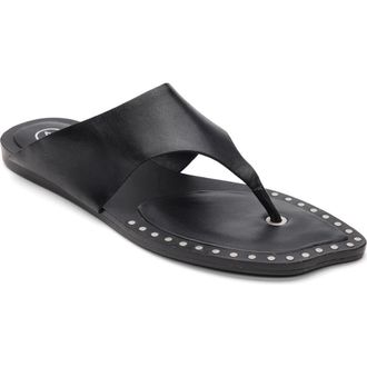 Ash Genius Flip Flop in Black/Black at Nordstrom, Size 11Us