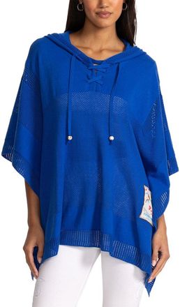 Johnny Was Malibu Breeze Cashmere-Blend Poncho