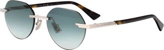 Bottega Veneta Zonnebril - Heren - Accessoires - Grijs - Maat: 51 MM