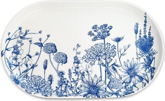 Caskata Summer Blues Large Coupe Oval Platter - Porcelain at Nordstrom