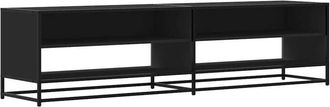 vidaXL Vidaxl - tv Cabinet Black 180.5x40x46 cm Engineered Wood