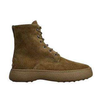 Tod's Heren, Schoenen, Groen, Maat: 40 1/2 EU Leer