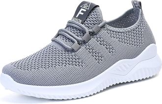 Generic Womens Breathable Soft Sole Sneakers for Walking Running Casual Outdoor Sports Lightweight Low Heel Comfortable Summer Shoes 247 All Day Classic Nylon