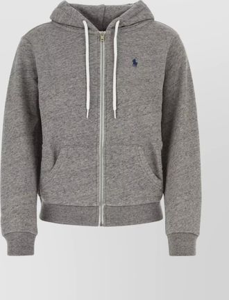 Polo Ralph Lauren hooded cotton sweatshirt front pockets