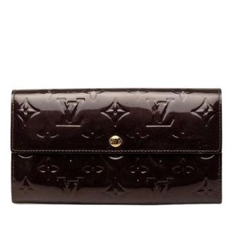 Louis Vuitton Pre-owned Portafoglio a Patta Monogram Vernis - - Pre-owned - Donna - Marrone - ONE SIZE