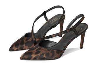 Franco Sarto Peyton Strappy Sandals Womens Shoes Leopard Animal Print : 7.5 M, Textile