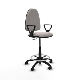 Piqueras y Crespo Silla De Oficina Piqueras Y Crespo Bfn01rn Blanco Alta