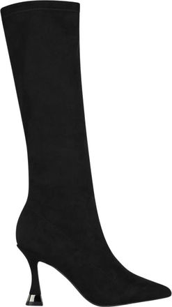 Alma En Pena Strakke laars stilettohak - Dames - Laarzen met Hak - Zwart - 39 EU - Schoenen