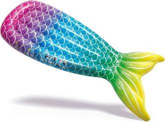 Trade Shop Trade Shop - Materassino Design Coda Sirena Multicolor 178x71x18 Cm Gonfiabile Piscina 58788