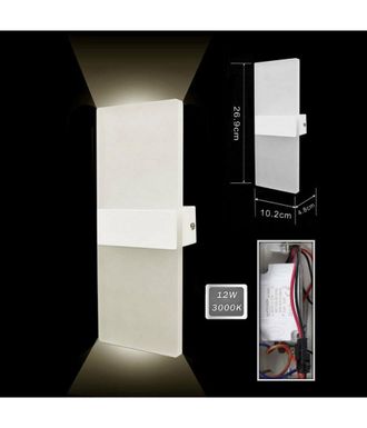 Trade Shop Trade Shop - Aplique Led 8watt Doble Emision Luz 3000k 4000k 6500k E37