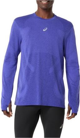 Asics Road Seamless L/S Top Laufshirt f&uuml;r Herren | lila