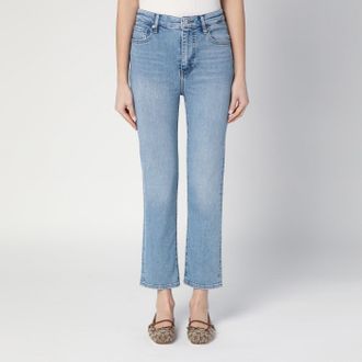 Frame Denim Light-wash blue jeans