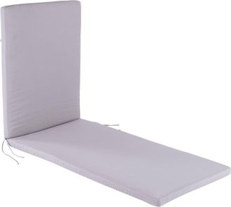 EDÈN JARDÍ Cojín para tumbona de exterior color piedra
