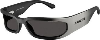 Arnette Smaze Zonnebril - Heren - Zonnebrillen - Zwart - 62 MM - Accessoires