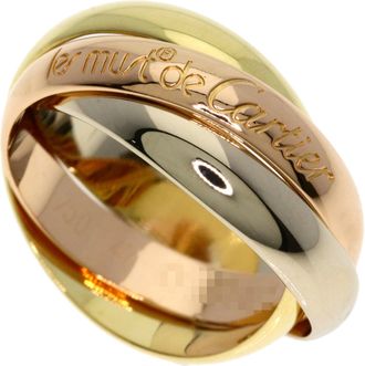 Cartier Yellow Gold (18K) Pink Gold (18K) White Gold (18K) Band Ring (Pre-Owned)