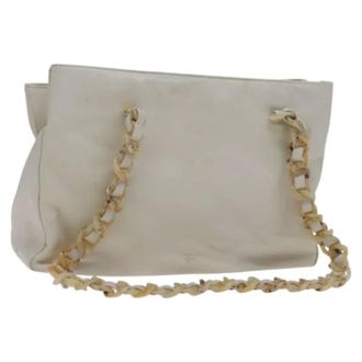 Prada Pre-owned Shoulder Bags, female, White, Size: ONE SIZE Pre-owned Vintage Shoulder Bag