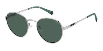 Polaroid PLD 2144/G/S/X 6LB/UC Mens Sunglasses Silver Size 52