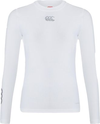 Canterbury Of New Zealand Dames/Dames Thermoreg Base Layer Top met lange mouwen (Wit)
