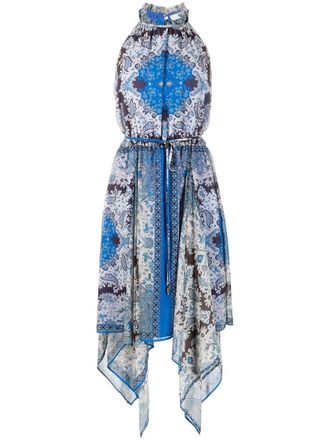 Twin-Set Abito con stampa - Blu