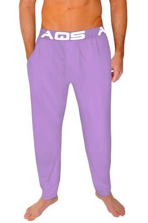 AQS Slim Fit Lounge Pants in Lavender at Nordstrom Rack, Size X-Large