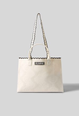 Claudie Pierlot Sac tricot bicolore