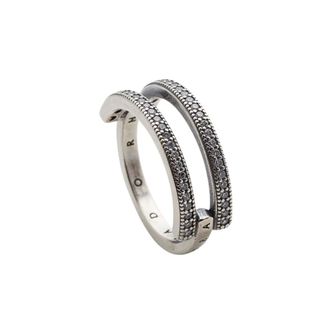 Pandora Dames, Accessoires, Grijs, Maat: 52 MM