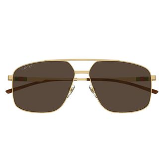 Gucci Sunglasses Gg1676 S 002 Gold/Brown Men