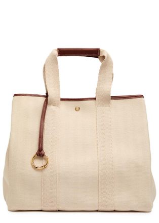 Rue de Verneuil Travers&eacute;e L Verneuil Canvas Tote bag - Natural - One Size