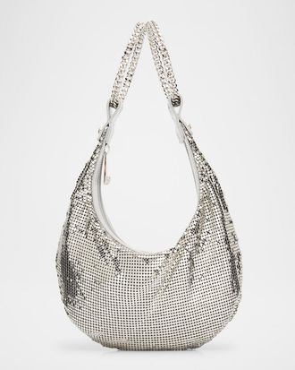 Versace Metal Mesh Top-Handle Bag