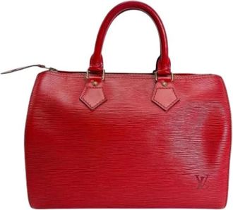 Louis Vuitton Pre-owned Handbags, female, Red, Size: ONE SIZE Pre-owned Vintage Epi Handbag