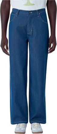 Story mfg. Straight Jeans - Heren - Regular Fit Jeans - Blauw - L - Jeans