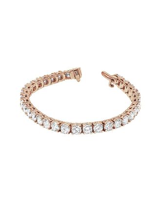 Diana M. Jewels Fine Jewelry 14K Rose Gold 4.50 Ct. Tw. Diamond Tennis Bracelet