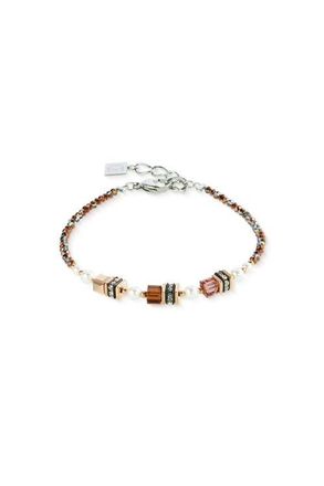Coeur de Lion Princess Earth Glow Bracelet in Rose Gold - Brown at Nordstrom, Size 8.25