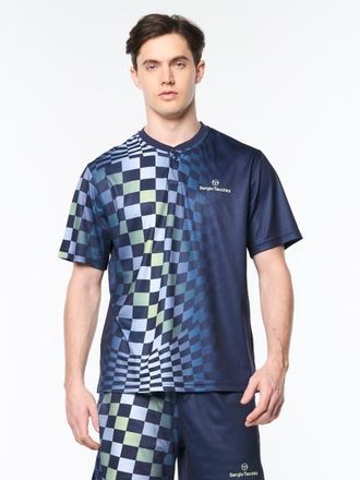 Sergio Tacchini Luca Piqu T-shirt in Eclipse at Nordstrom, Size Xxx-Large