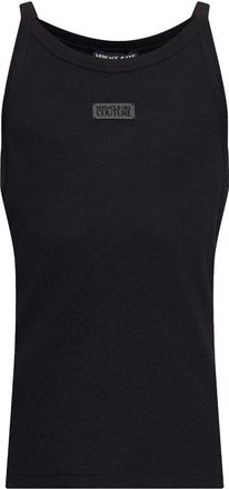 Versace Jeans Couture Canotta a coste - Nero