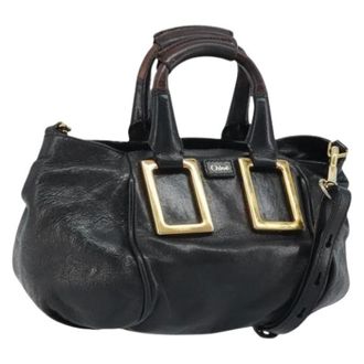 Chlo&eacute; Pre-owned Handbags, female, Black, Size: ONE SIZE Pre-owned Hand Bag