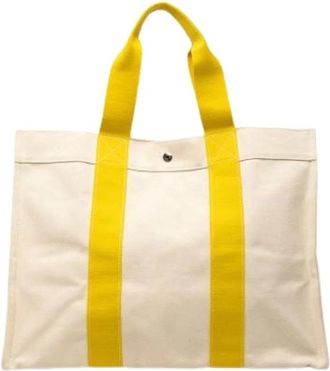 Herm&egrave;s Pre-owned Bora Bora Tote Bag - Dames - Vintage Handtas - Beige - ONE Size - Vintage