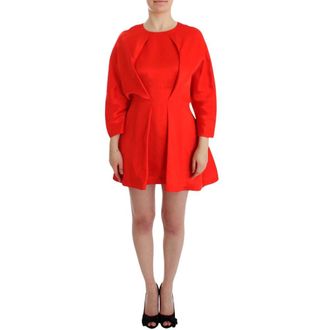 Fyodor Golan Fyodor Golan, Dames, Jurken, Rood, Maat: M Linnen