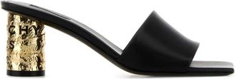 Givenchy Black Slip On Mules
