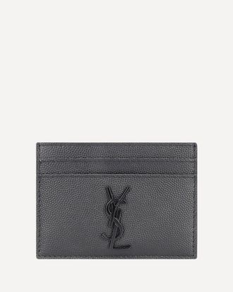 Saint Laurent Portacarte in pelle Man UNI