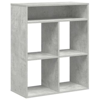 vidaXL Libreria Grigio Cemento 66x31x80 Cm In Legno Multistrato - Vidaxl