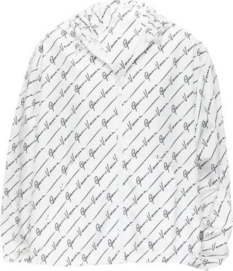 Versace Gianni Signature nylon hooded windbreaker