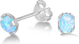Dower & Hall Small Opal Array Studs