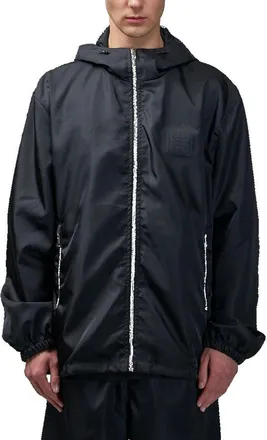 Givenchy Mens Black Nylon Shell Jacket Clothing
