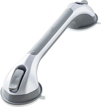 OEM Barra De Apoyo Con Ventosa Para Ba&ntilde;o, 43 Cm, Agarre Fuerte Para Ducha, Para Discapacitados, Personas Mayores Y Lesionados, Soporta Hasta 109 Kg, Sin P