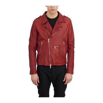 Giorgio Brato Hombre, Chaquetas, Rojo, Talla: M