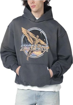 Represent Golden Tour Hoodie - Heren - Hoodies - Grijs - S - Katoen - Hoodies & sweatvesten